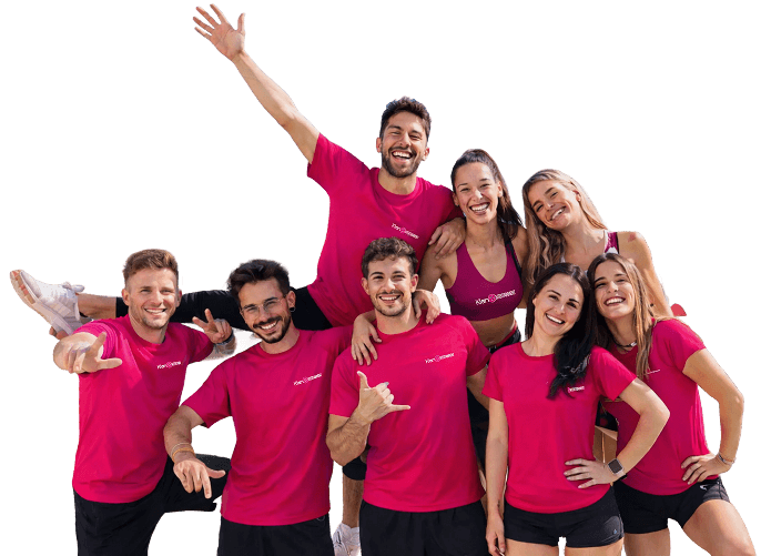 Equipo de animadores de fitness de Klan Entertainment