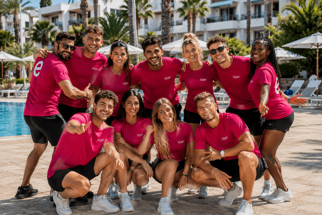 Animadores de Klan Entertainment en acción